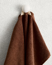 Espresso 100% Cotton Terry Hand Towels (Set of Two) - view