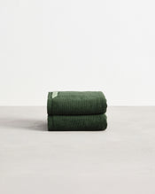 Moss 100% Cotton Terry Hand Towels (Set of Two) - view