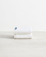 Crisp White 100% Cotton Terry Hand Towels (Set of Two) - view