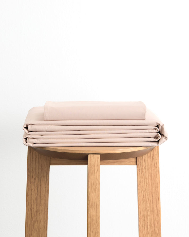 Oyster 100% Organic Cotton Sheet Set
