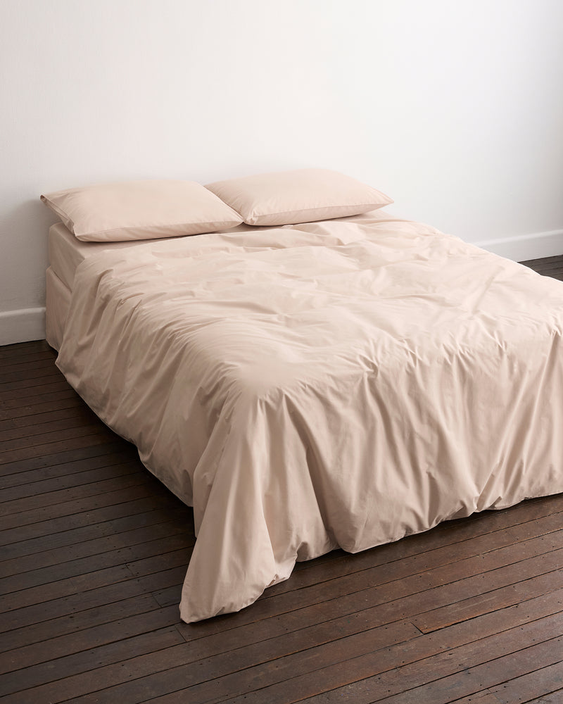 Oyster 100% Organic Cotton Bedding Set