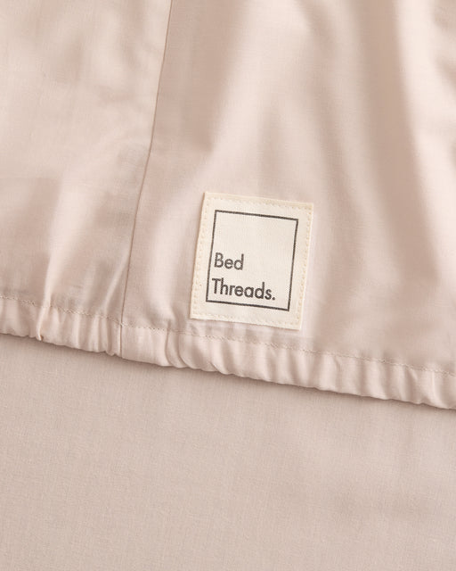 Oyster 100% Organic Cotton Fitted Sheet
