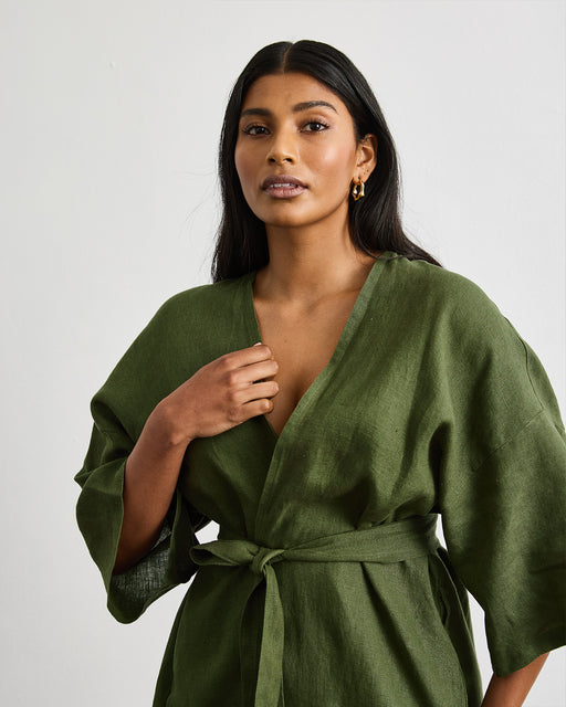 Robe Set in Olive