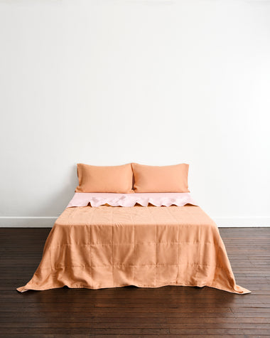 Terracotta & Rosewater Quilt