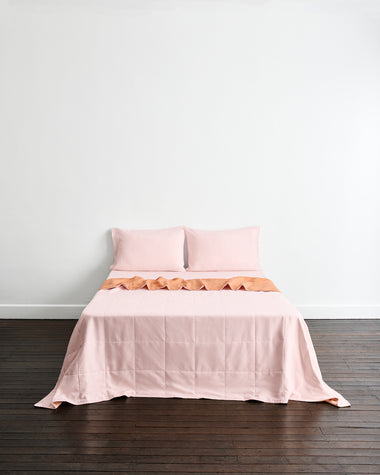 Terracotta & Rosewater Quilt