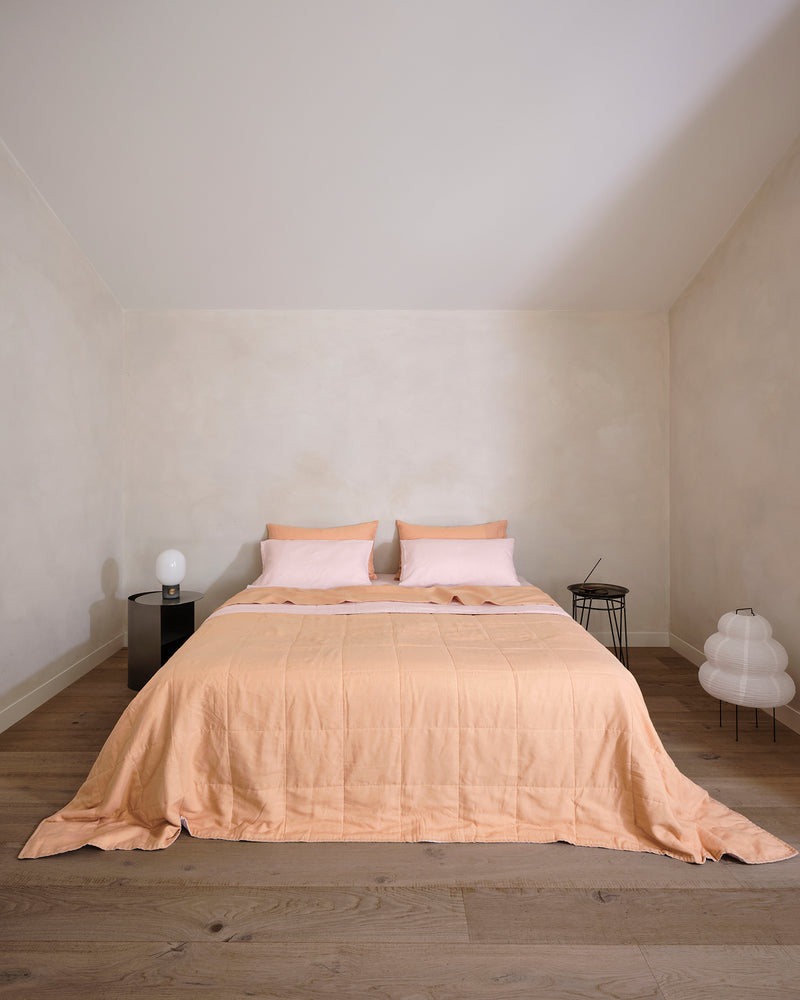Terracotta & Rosewater Quilt
