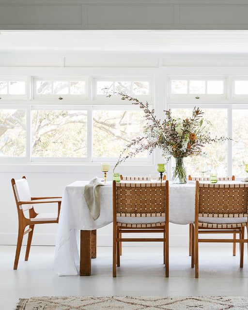 White & Oatmeal Table Bundle