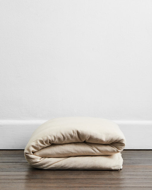 Oatmeal 100% French Flax Linen Duvet Cover