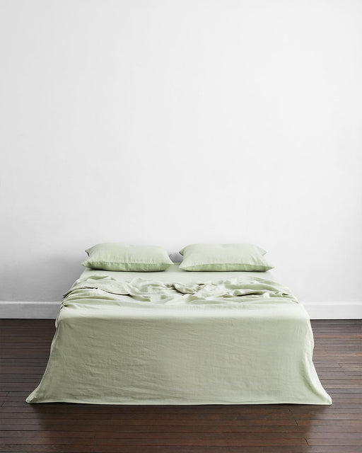 Olive Stripe & Sage Bedding Bundle