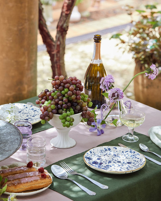 Olive 100% French Flax Linen Placemats (Set of Four)