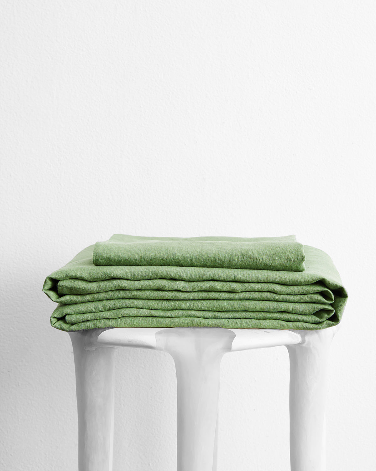 Pistachio 100% French Flax Linen Sheet Set